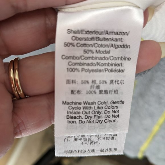 DKNY Long sleeve v neck top New with tags M - Picture 5 of 5